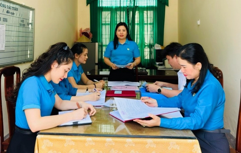 Hương Khê: Thực hiện hiệu quả Kết luận kiểm tra của Ban Thường vụ LĐLĐ tỉnh 